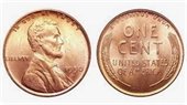 one cent coin 