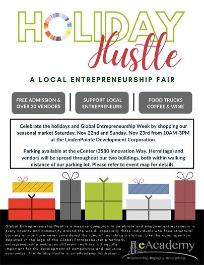 Holiday Hustle Flyer
