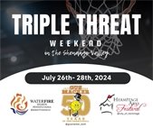 Triple Threat Weekend Flyer