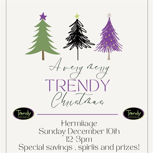 Trendy xmas party