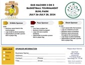 Gus Macker Sponsorship 