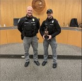 Officer of the year award