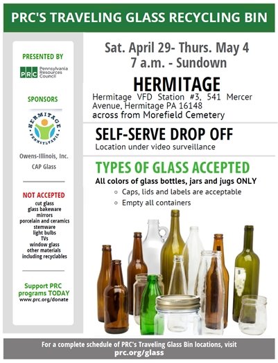 glass recycling event