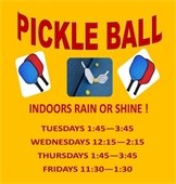 Indoor Pickleball YMCA Flyer