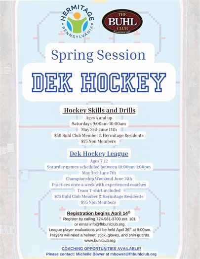 Spring Dek Hockey