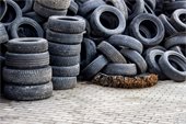Recycled tires 
