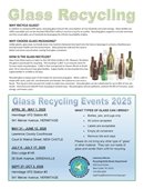 County Wide Glass Recycling Events 