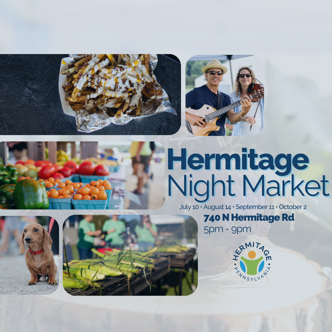 Night Market Square Event Flyer