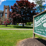 Hermitage Historical Society House and Front Sign